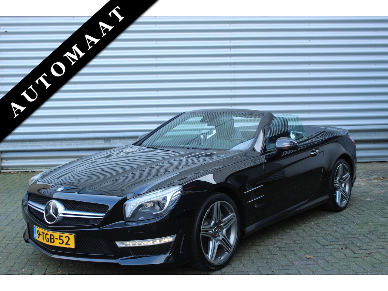 Mercedes-Benz SL-klasse - 63 AMG 538pk Automaat TOP STAAT Clima Cruise Navi Harman/Kardon - AutoWereld.nl