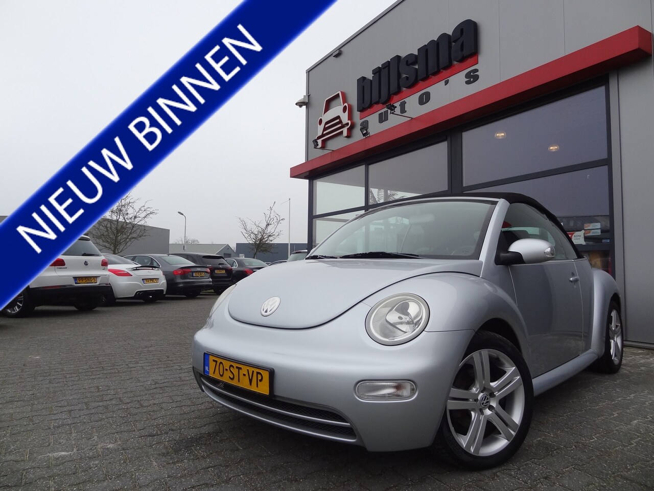 Volkswagen New Beetle Cabriolet - 2.0 Turijn Comfort | NL-Auto | Cruise Control | Airco | youngtimer - AutoWereld.nl