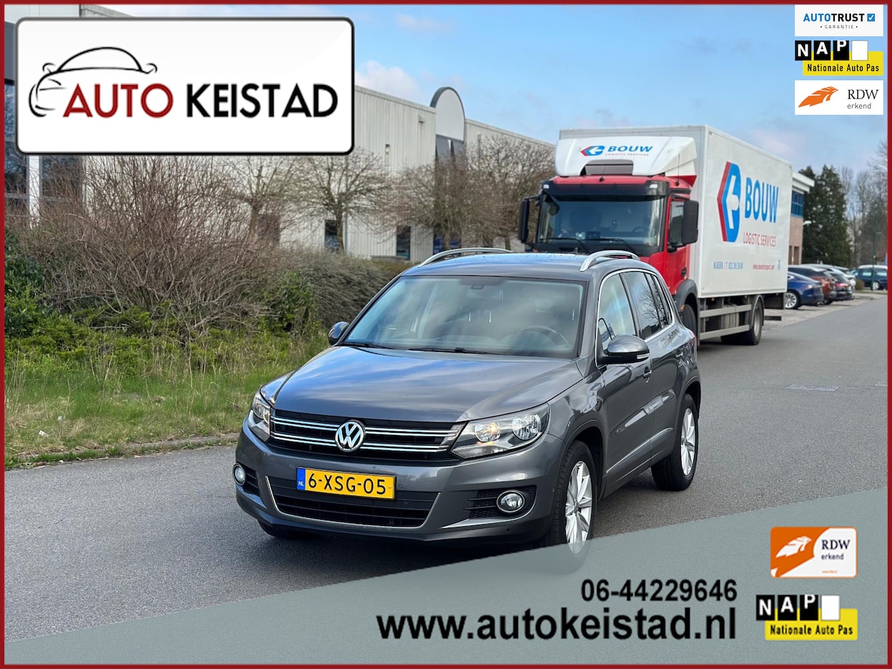 Volkswagen Tiguan - 1.4 TSI Sport&Style CLIMA/NAVIGATIE! NIEUWSTAAT! ORIGINELE KILOMETERS! - AutoWereld.nl