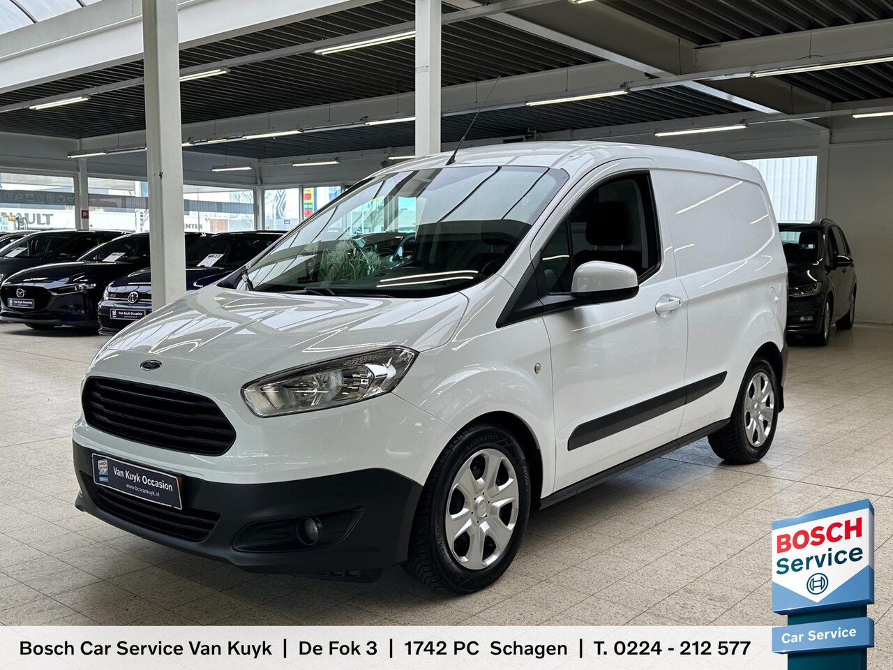 Ford Transit Courier - 1.5 TDCI Trend NL AUTO / CRUISE CONTROL / NAV / BLUETOOTH / AIRCO / PARKEERSENSOREN ACHTER - AutoWereld.nl