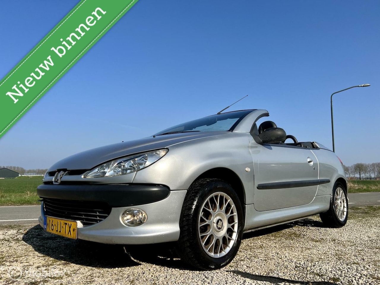 Peugeot 206 CC - 1.6-16V 1.6-16V, BJ 2002, Leer, Lage km, APK Apr 2025 - AutoWereld.nl