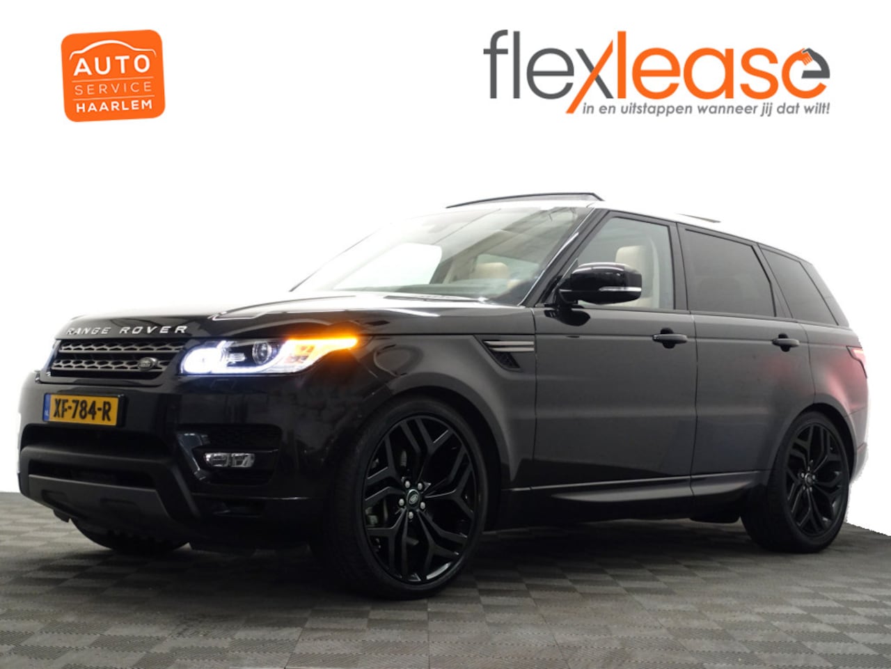 Land Rover Range Rover Sport - 3.0 Autobiography 300Pk Autom- Bi-Colour, Panodak, Leder, Meridian, Xenon Led - AutoWereld.nl