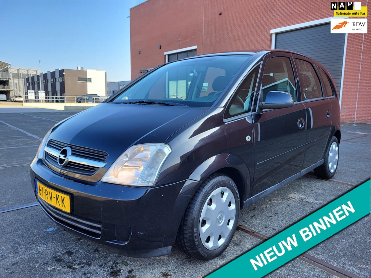 Opel Meriva - 1.4-16V Enjoy AIRCO nwe apk - AutoWereld.nl