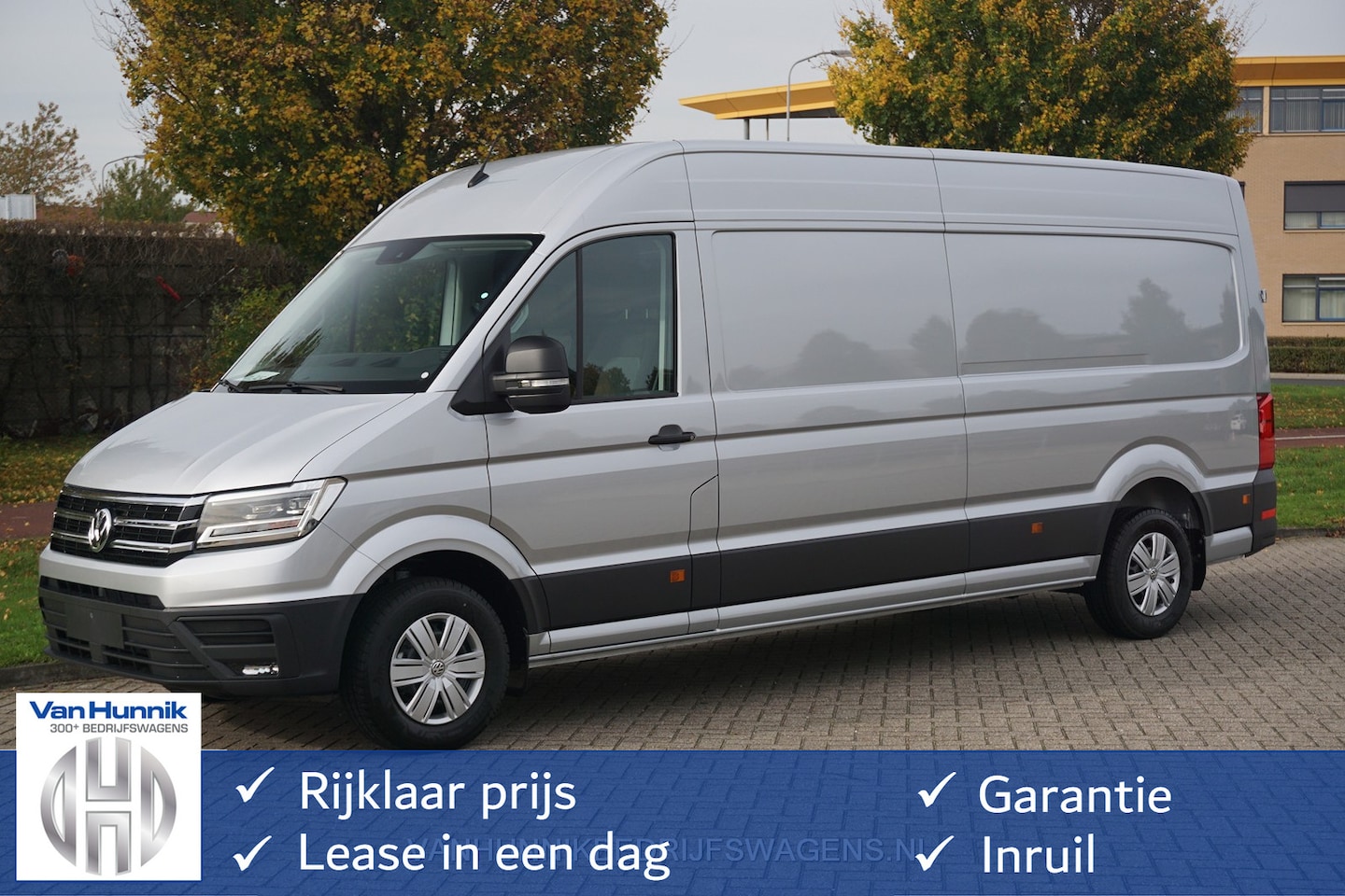 Volkswagen Crafter - 35 2.0 177 L4H3 AUT Adap. Cruise, Navi, Camera, Gev. Stoel, LED!! NR. *508* - AutoWereld.nl