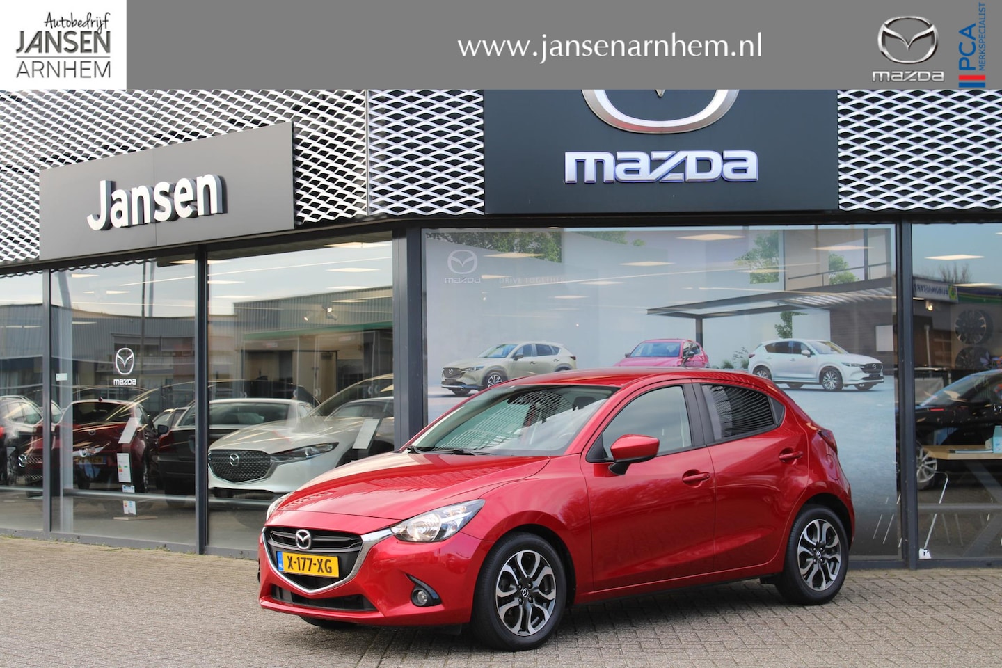 Mazda 2 - 1.5 Skyactiv-G GT-M Line 1.5 Skyactiv-G GT-M Line , Navi, Clima, Cruise, LMV 16 Inch, PDC, LKA, Bluetooth, Stoelver - AutoWereld.nl