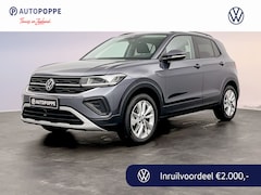 Volkswagen T-Cross - 1.0 TSI 95 5MT Life Edition | 'App-Connect' draadloze smartphone integratie | Achterlichte