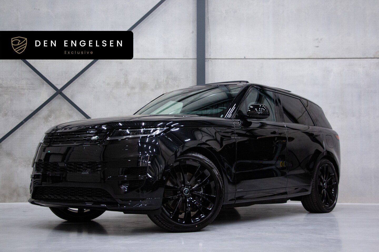 Land Rover Range Rover Sport - P550e | ACC | 360 3D Cam | Pano | 23" | Massage + Ventilatie | Achterasbesturing | Black P - AutoWereld.nl