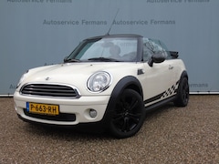 MINI Cabrio - 1.6I One Cabrio - 2010 - 136DKM - Leer - Airco