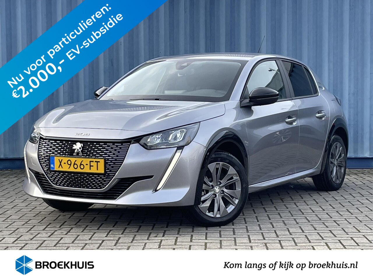 Peugeot e-208 - EV Style 50 kWh l Navigatie l Achteruitrijcamera l Parkeersensoren l Apple Carplay / Andro - AutoWereld.nl