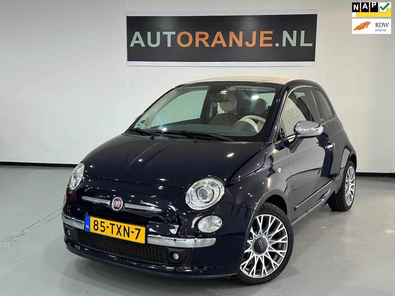 Fiat 500 C - 1.2 Lounge|Clima|Leer|APK|NAP! - AutoWereld.nl