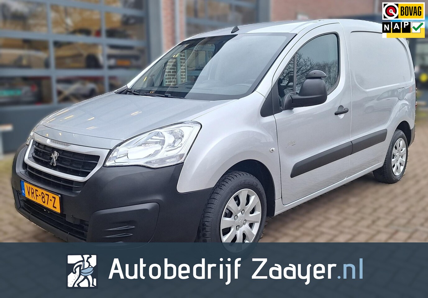 Peugeot Partner - 120 1.6 BlueHDi 75 L1 Pro airco navigatie schuifdeur pdc - AutoWereld.nl