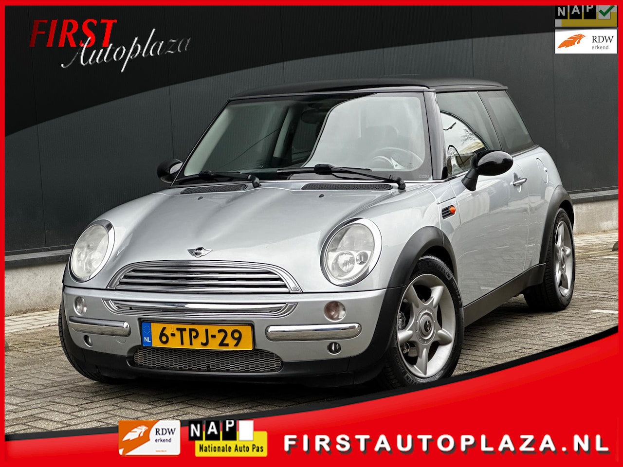 MINI Cooper - 1.6 AUTOMAAT LEDER/AIRCO | NETTE AUTO ! - AutoWereld.nl