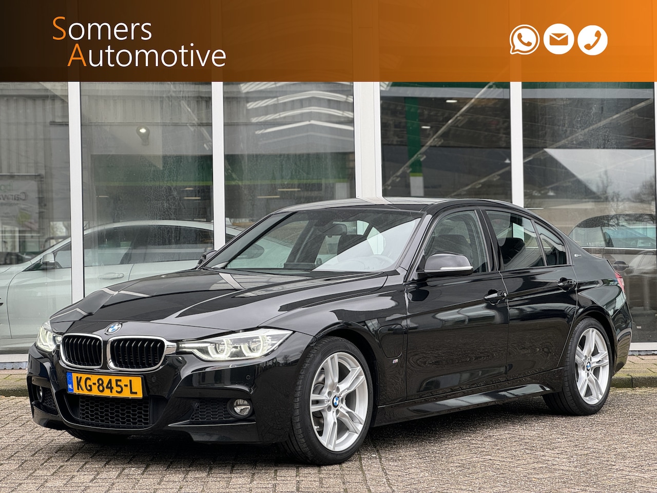 BMW 3-serie - 330e M-Sport Centennial Executive | Carbon | Elek. Stoelen | Dealeronderhouden ! - AutoWereld.nl