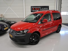 Volkswagen Caddy - 1.4 TSI 125pk BMT Airco Trekhaak 2xSchuifdeur Sportvelgen 1e Eigenaar Boekjes Cruise contr