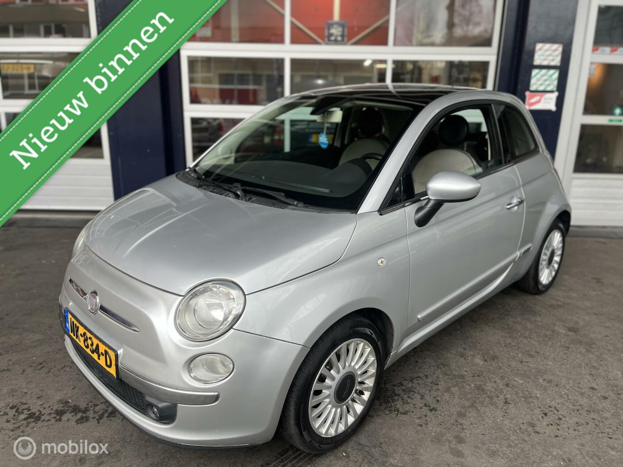 Fiat 500 - 0.9 TwinAir Lounge/Airco/LM velgen/Pano - AutoWereld.nl