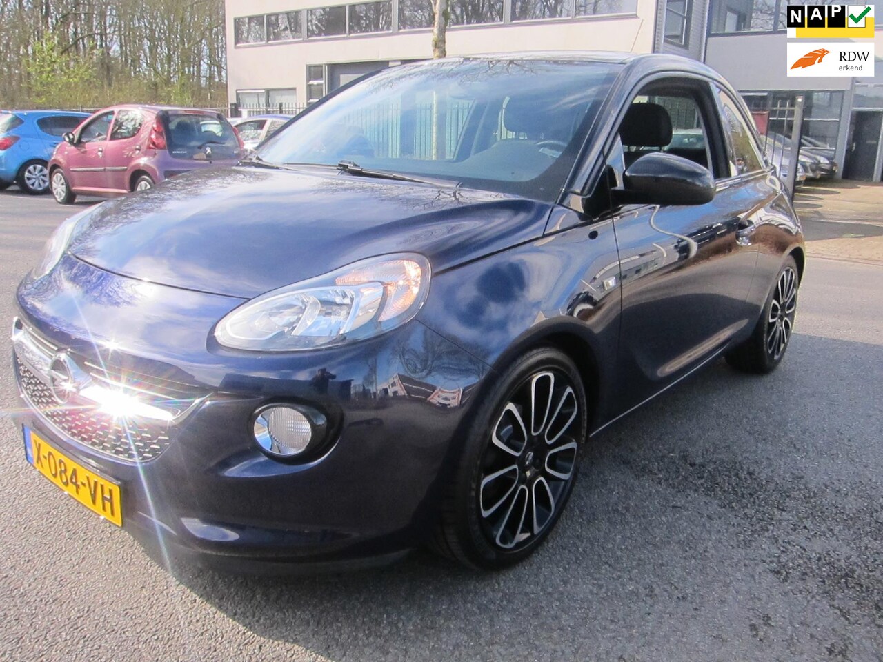 Opel ADAM - 1.2 Glam 17 INCH 1/2 LEDER TELEFOON CRUISE!! - AutoWereld.nl