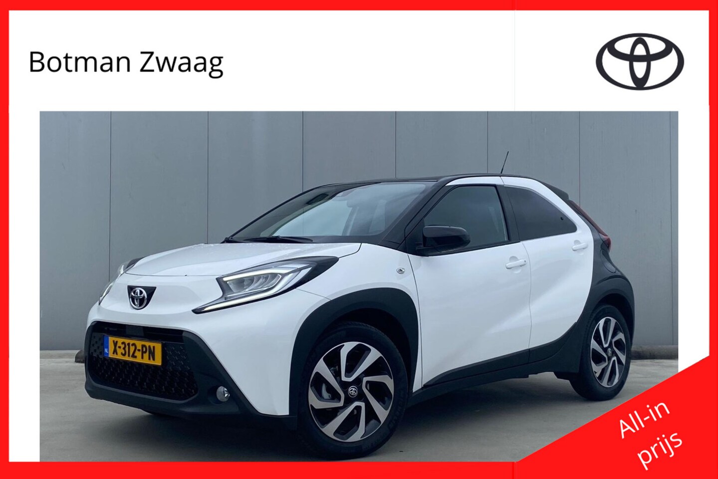 Toyota Aygo X - 1.0 VVT-i MT Pulse | CarPlay | Achteruitrijcamera | 17'' | Cruise control adaptief | LED | - AutoWereld.nl