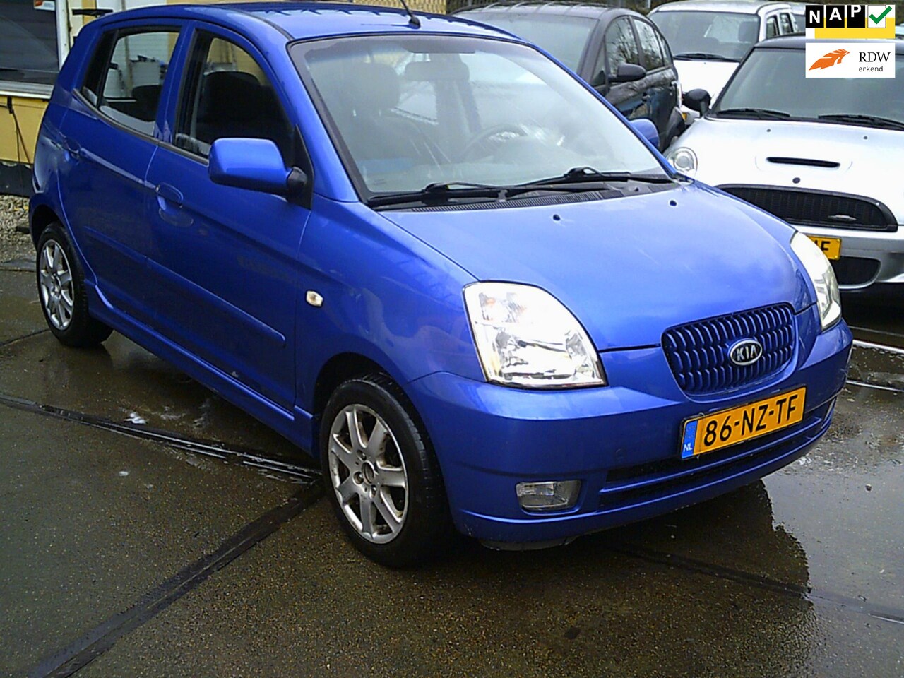 Kia Picanto - 1.1 EX st bekr 5drs airco nap apk - AutoWereld.nl