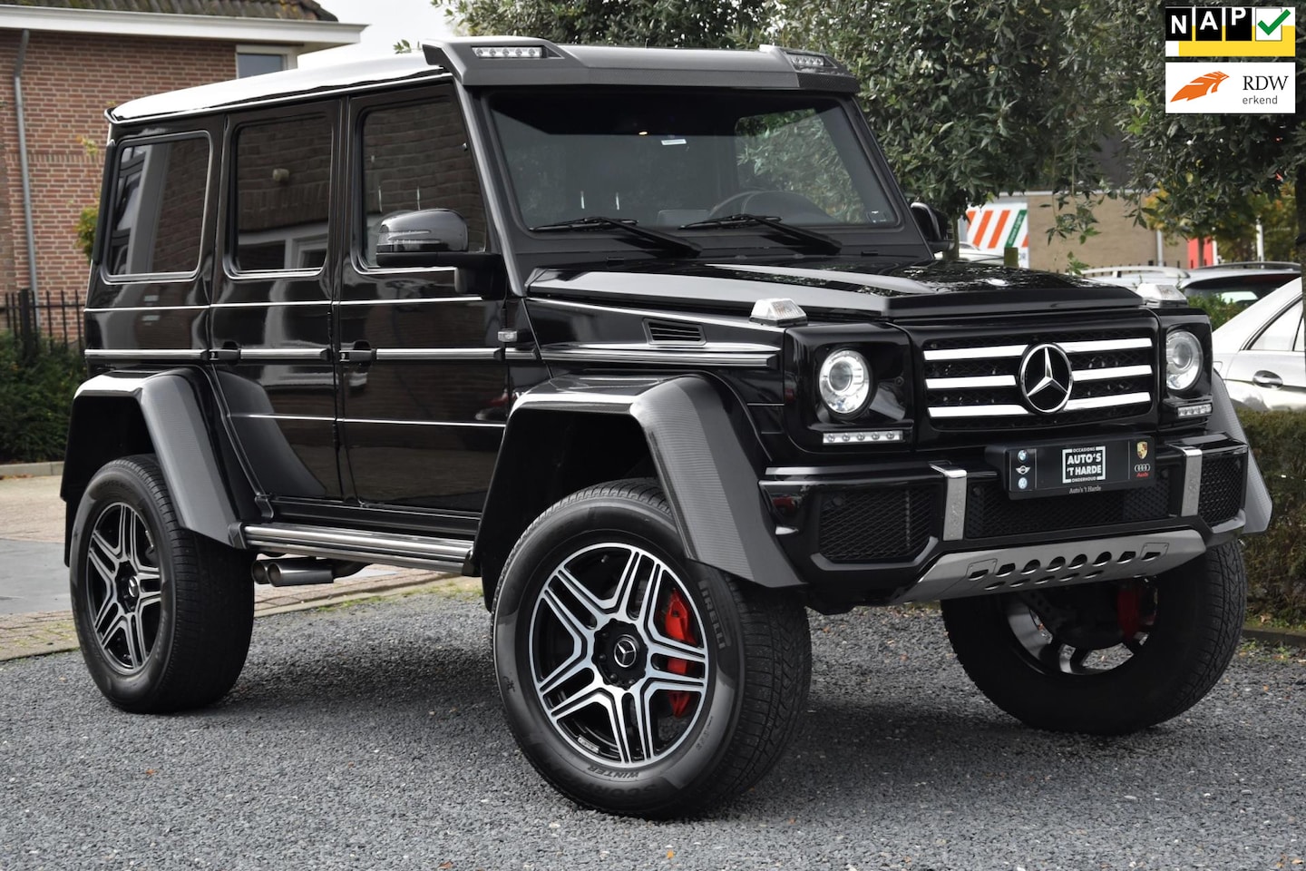 Mercedes-Benz G-klasse - 500 4x4² 421 PK Carbon Pakket Camera 22'' - AutoWereld.nl