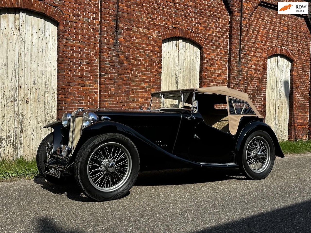 MG TC - In zeer mooie staat, matching numbers - AutoWereld.nl