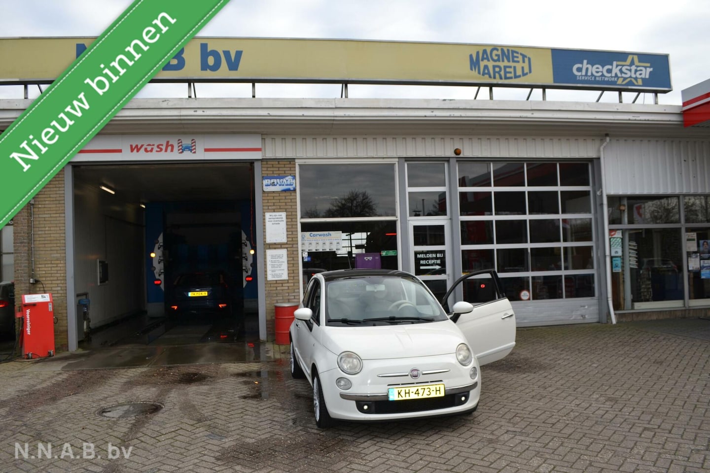 Fiat 500 - 1.2 Lounge 1.2 Lounge, Bluetooth, Airco, - AutoWereld.nl