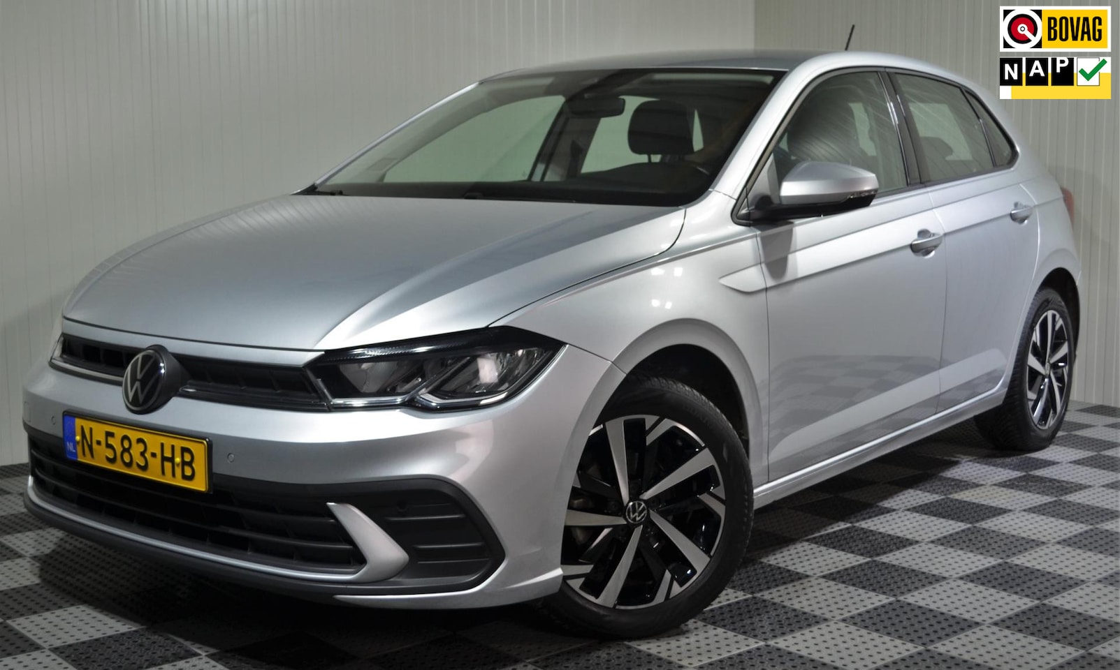 Volkswagen Polo - 1.0 TSI Life Carplay/PCD/Nav/Adap.cruise/LM/nieuw model/NL auto - AutoWereld.nl