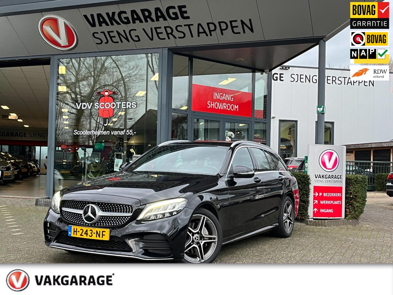 Mercedes-Benz C-klasse Estate - 160 Business Solution AMG Limited Bovag rijklaarprijs ! - AutoWereld.nl