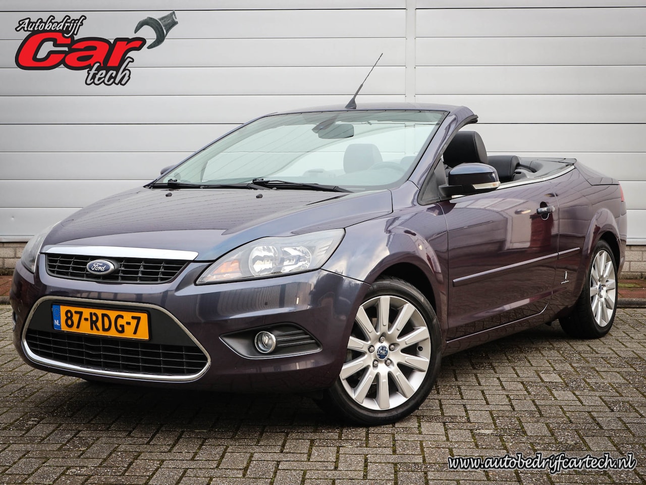 Ford Focus Coupé-Cabriolet - 1.6 Titanium | Clima | Cruise | Navi | Leer | Pdc | Lichtmetaal | - AutoWereld.nl