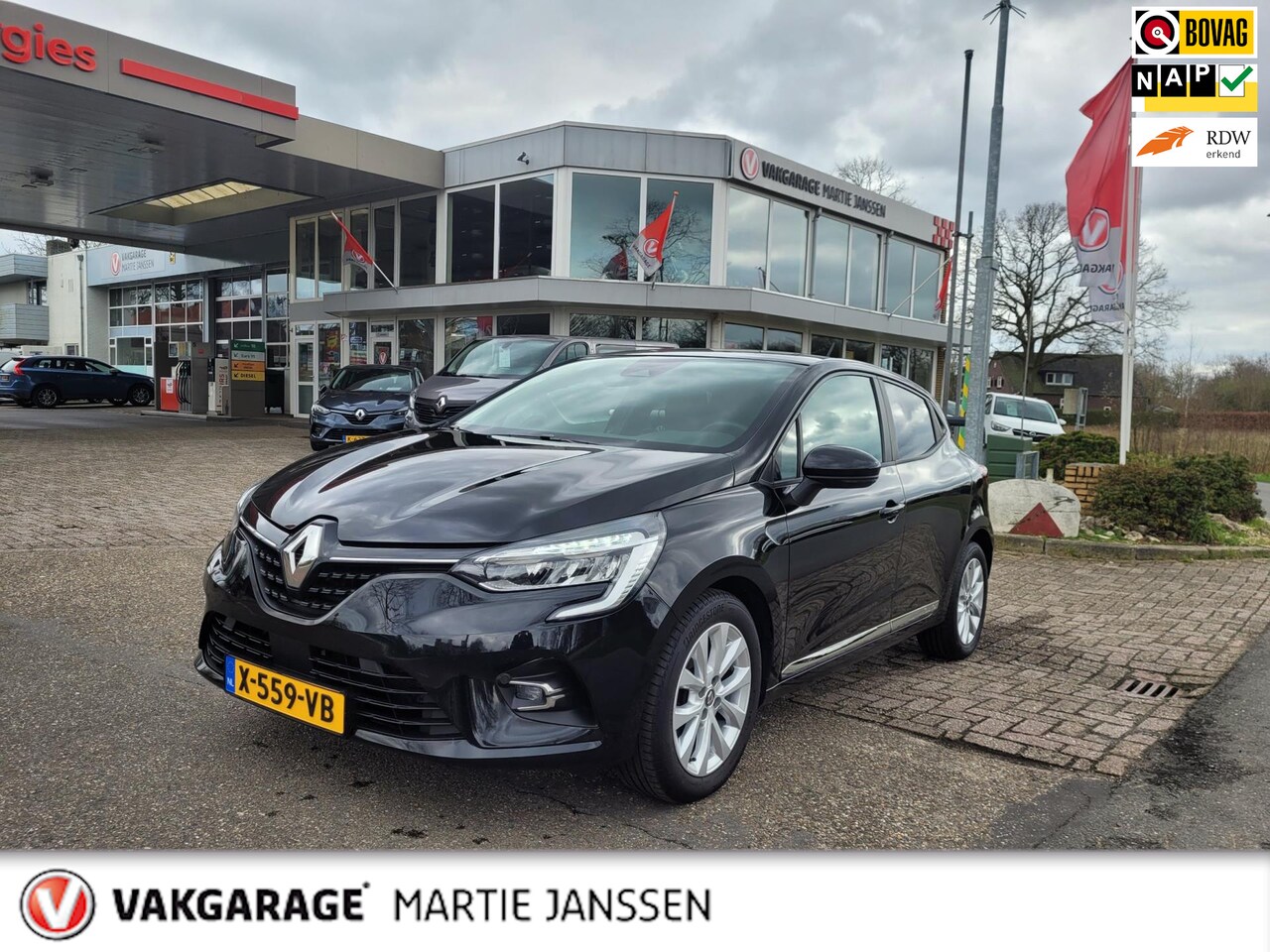 Renault Clio - 1.0 TCe Intens NAVIGATIE - AIRCO - PARKEERSENSOREN - LED - ADAPTIVE CRUISE CONTROLE - LANE - AutoWereld.nl