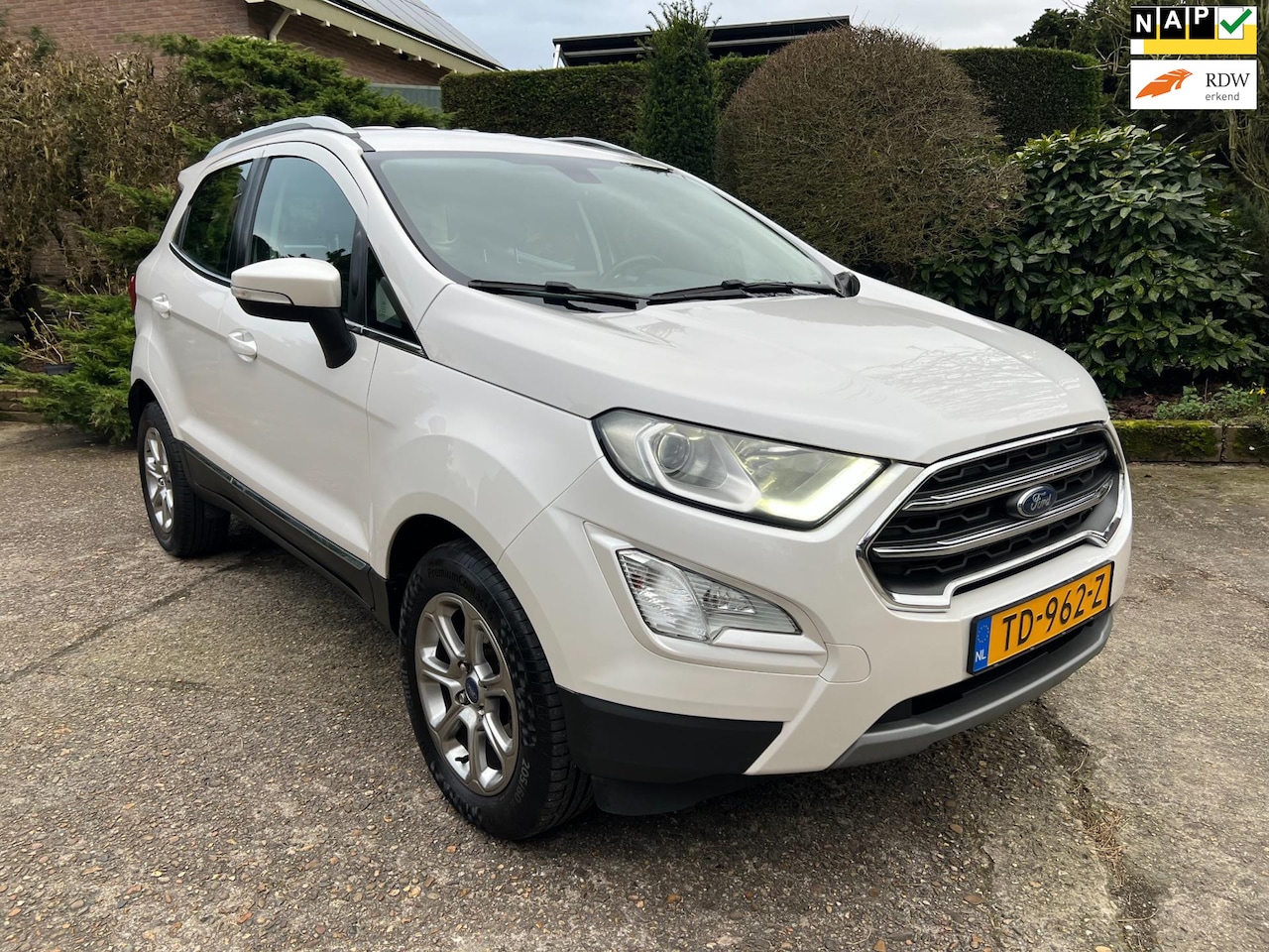 Ford EcoSport - 1.0 EcoBoost Titanium 1.0 EcoBoost Titanium, Navi, PDC, 1e eigenaar, Zeer nette auto! - AutoWereld.nl