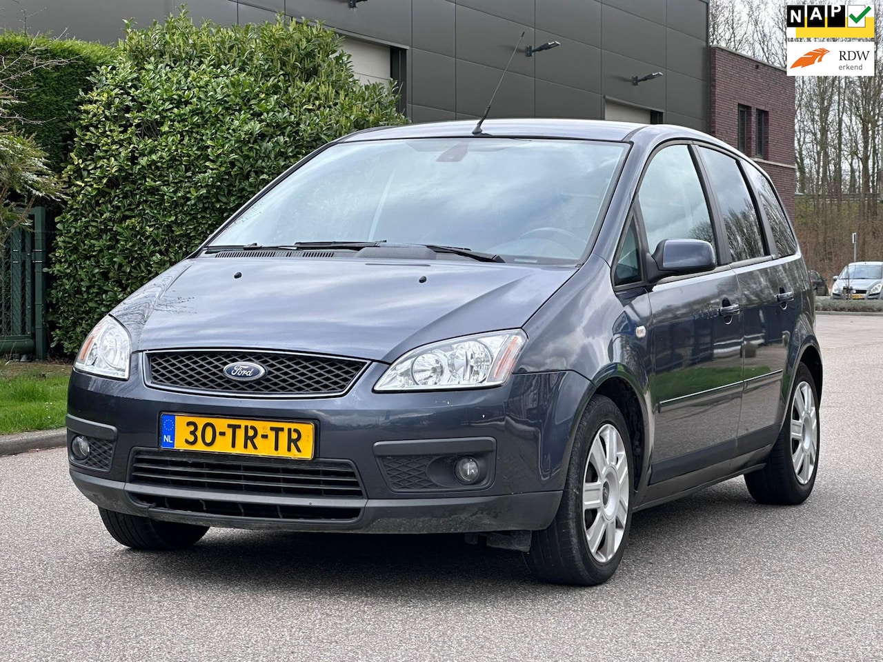 Ford Focus C-Max - 1.8-16V Futura Automaat*Cruise*Clima*NAP*13-02-2025 APK*Parkeersensoren* - AutoWereld.nl