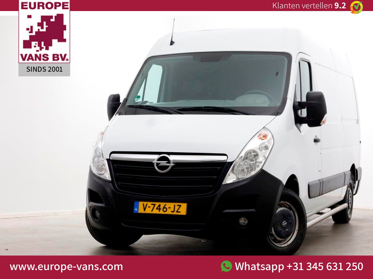 Opel Movano - 2.3 CDTI 130pk L2H2 Airco/Navi 01-2018 - AutoWereld.nl