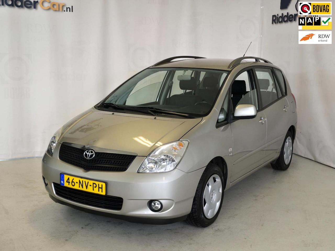 Toyota Corolla Verso - 1.8 VVT-i Linea Sol|NAP|APK3-25|TREKHAAK|AIRCO|ELEK RAMEN|CENTR DEUR - AutoWereld.nl