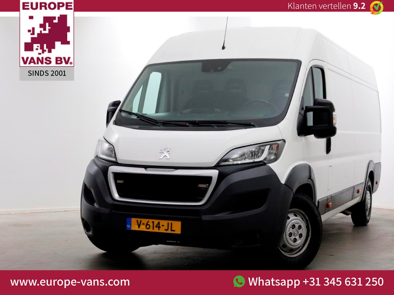 Peugeot Boxer - 435 2.0 BlueHDI 165pk L4H2 Premium Luchtvering/Camera 10-2017 - AutoWereld.nl