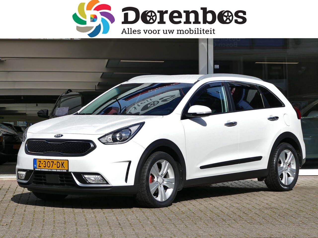 Kia Niro - 1.6 GDi Hybrid | 100% onderhouden | verwarmd stuur | Apple CarPlay /Android auto - AutoWereld.nl