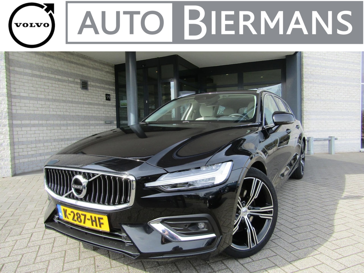 Volvo V60 - B3 163pk GT Mild Hybrid Inscription | Trekh. | 19 Inch | Stoelverw. v + a | Parkeerverw. - AutoWereld.nl