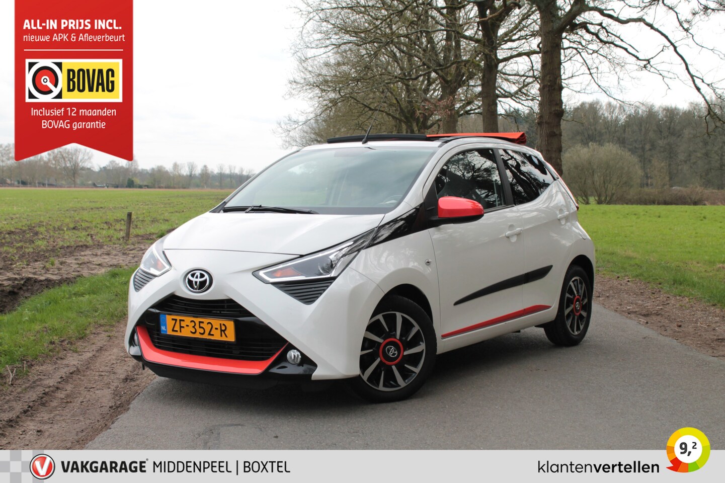 Toyota Aygo - 1.0 VVT-i x-otic Cabrio | Camera | CarPlay - AutoWereld.nl