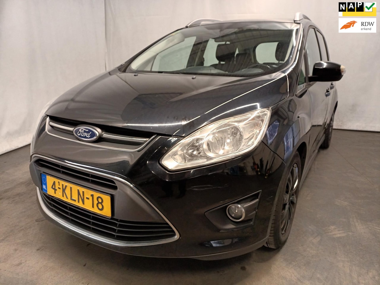 Ford Grand C-Max - 1.0 Trend 7p. - Motor Loopt Onregelmatig - Olielamp Brandt - AutoWereld.nl