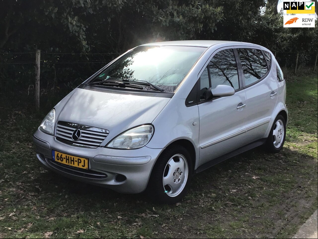 Mercedes-Benz A-klasse - 160 Elegance Lang 160 Elegance Lang, met airco in mooie staat ! Youngtimer ! - AutoWereld.nl