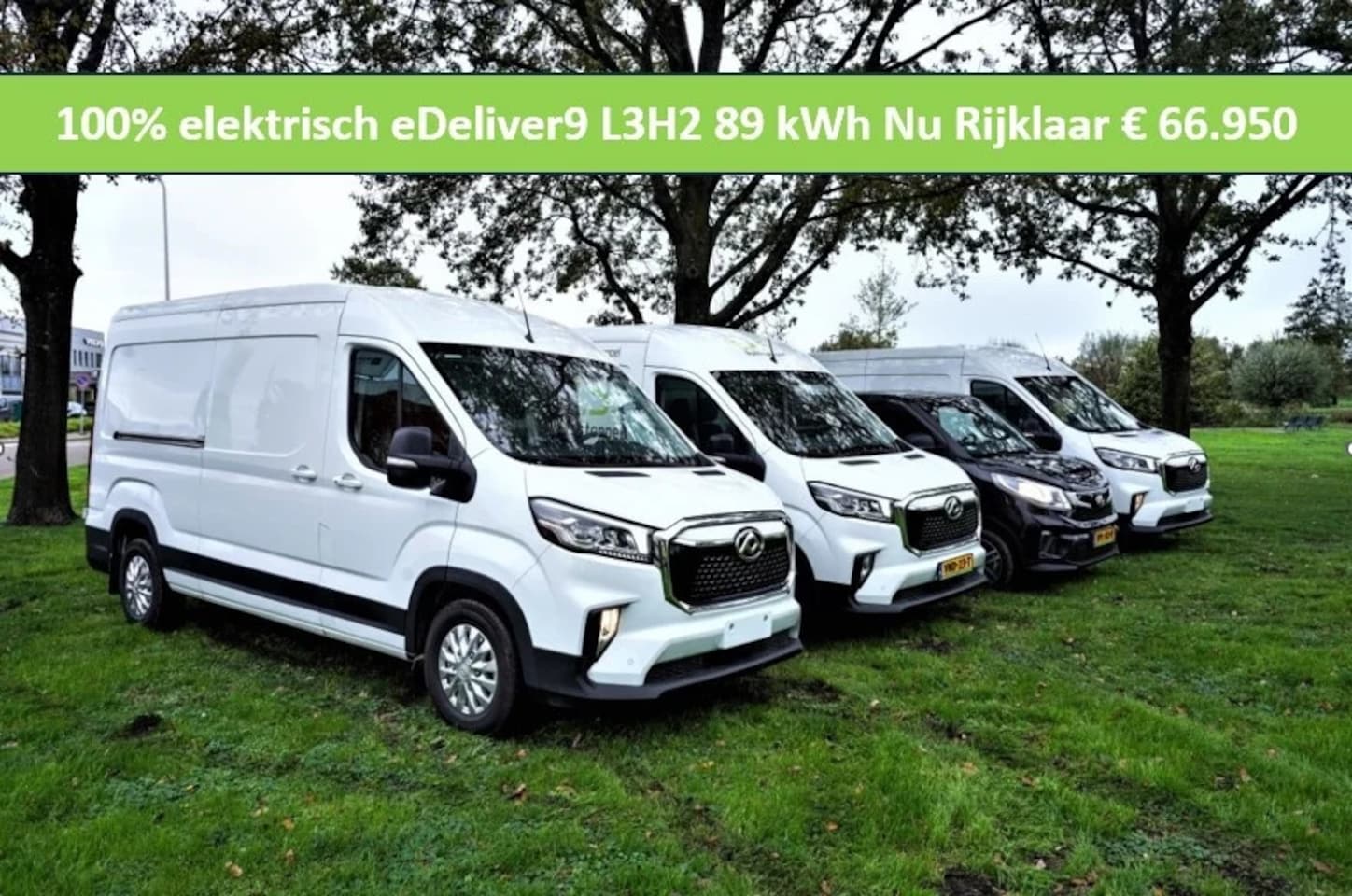 Maxus eDeliver 9 - gesloten bestelwagen 100% Elektrisch L3H2 89 kWh - AutoWereld.nl