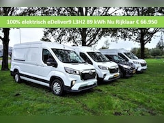 Maxus eDeliver 9 - gesloten bestelwagen 100% Elektrisch L3H2 89 kWh