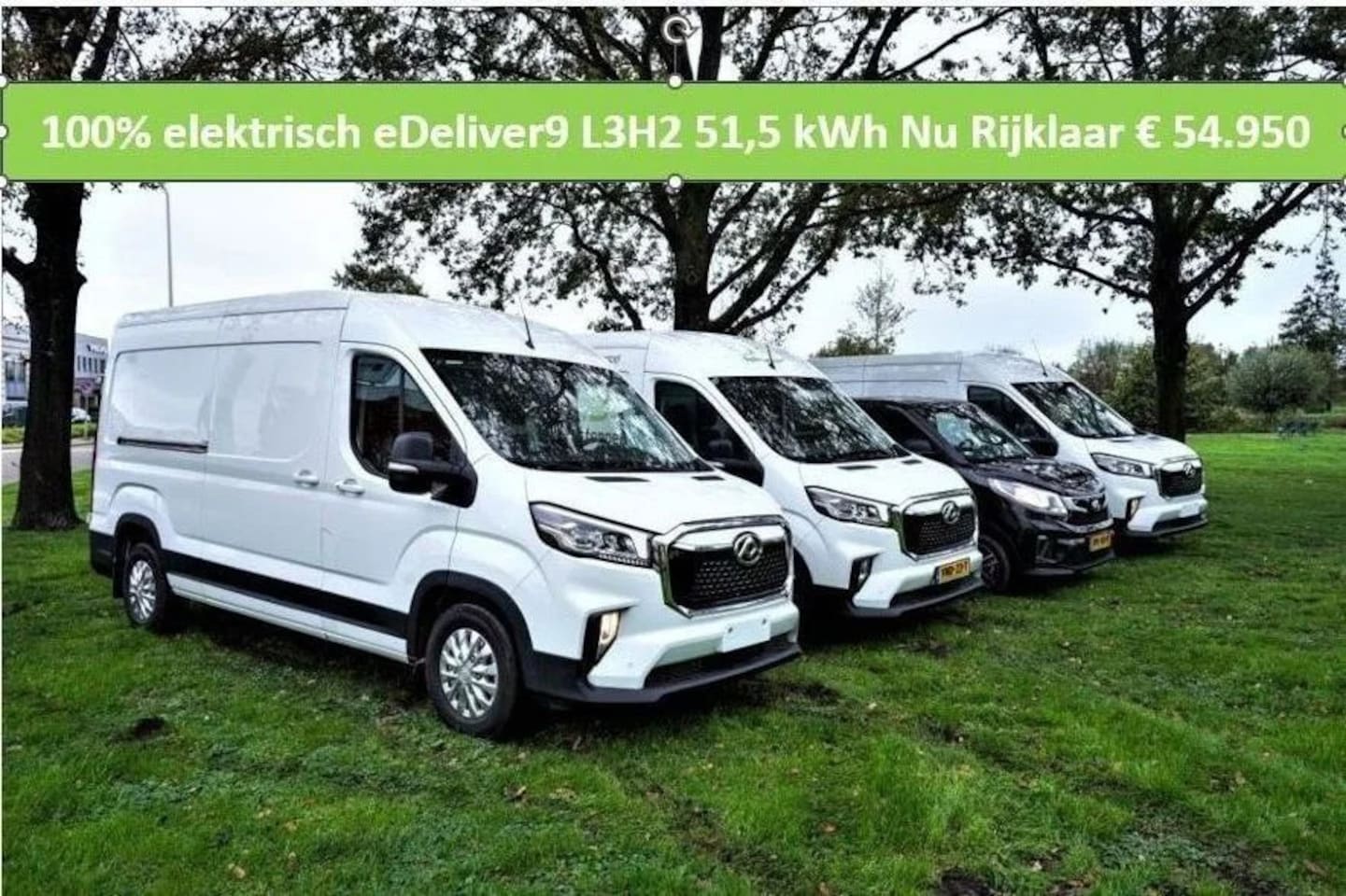 Maxus eDeliver 9 - gesloten bestelwagen 100% Elektrisch L3H2 51,5 kWh - AutoWereld.nl