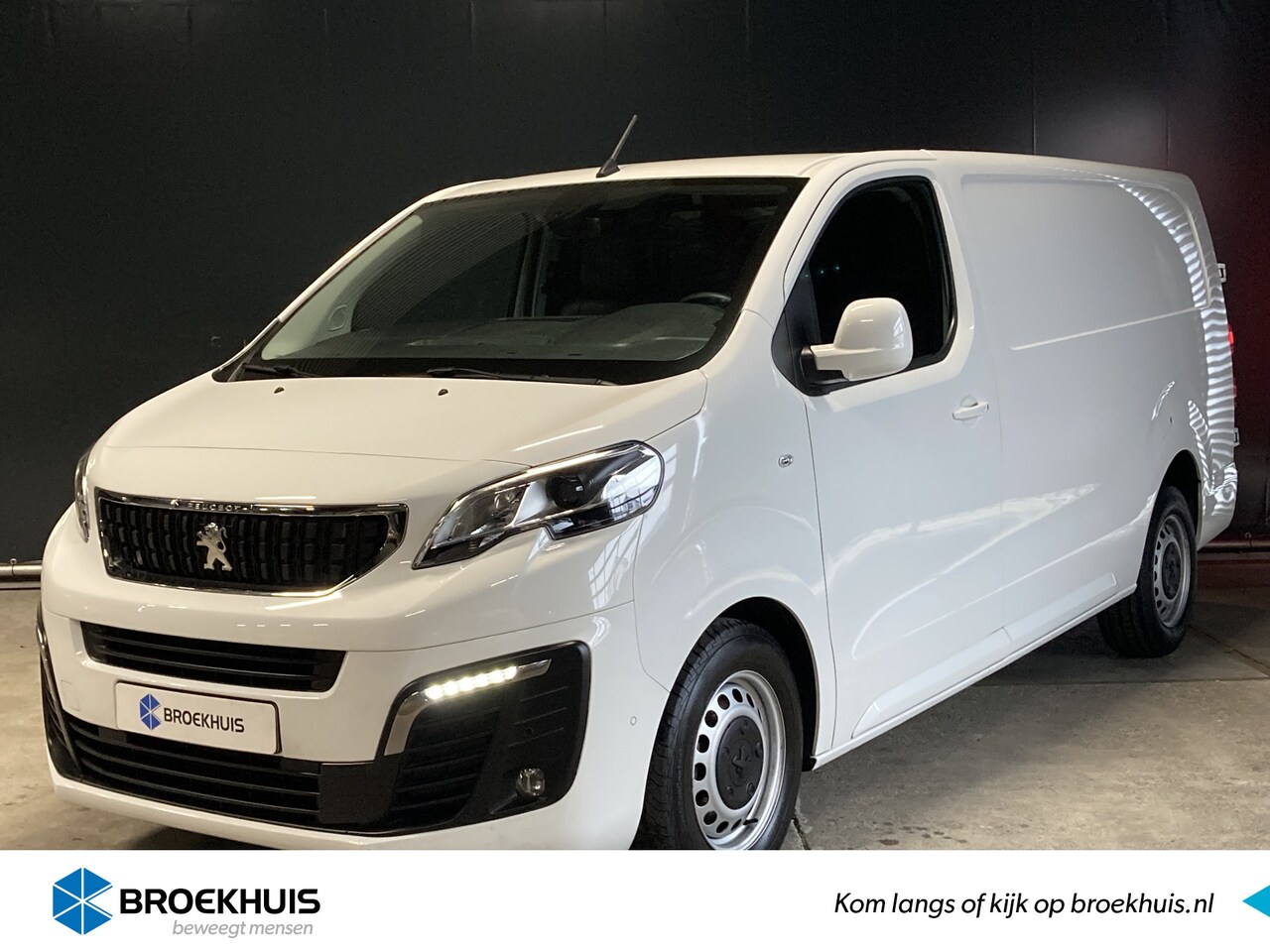 Peugeot Expert - 2.0 BlueHDI 120 Long Asphalt Navigatie d.m.v. Carplay, Parkeerhulp voor/achter, Climate co - AutoWereld.nl