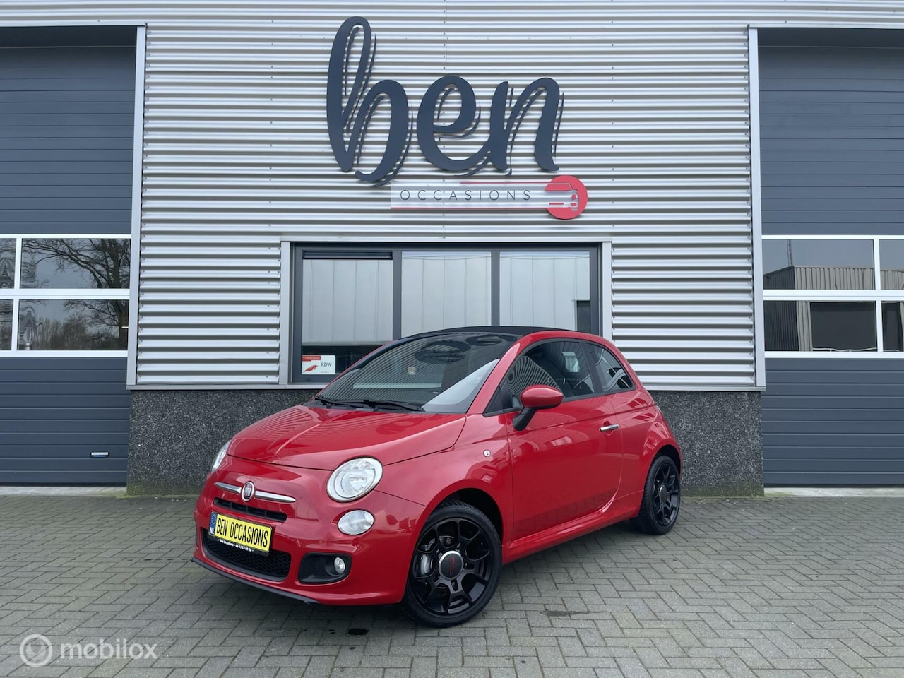 Fiat 500 C - 1.2 S Sport Cabrio TOPSTAAT!!! - AutoWereld.nl