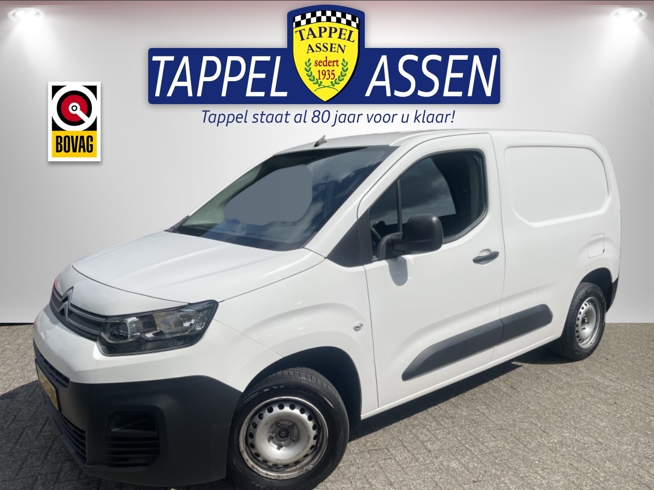 Citroën Berlingo - 1.6 BlueHDI Incl AIRCO/ 3-pers!! - AutoWereld.nl