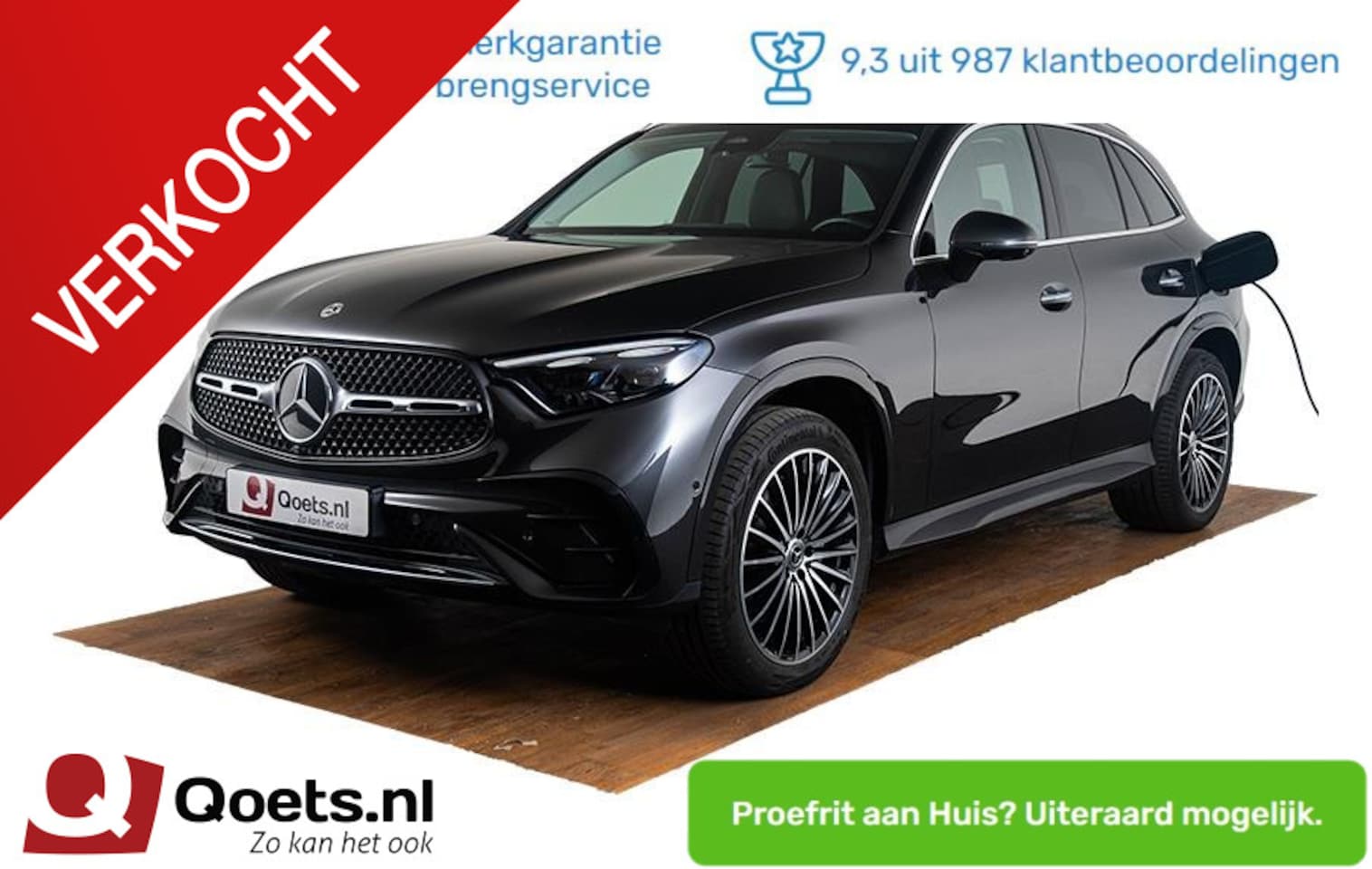 MercedesBenz GLCklasse 300e 4MATIC AMG Line Trekhaak Panoramadak Burmester 3D Surround