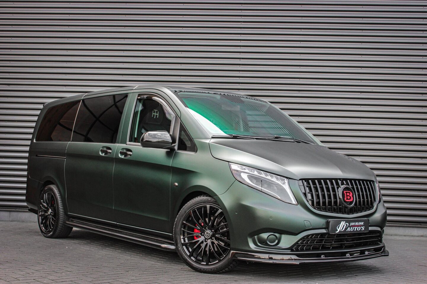 Mercedes-Benz Vito 220PK LANG JB-EDITION GREEN-WRAP / AMG / SPOILER ...