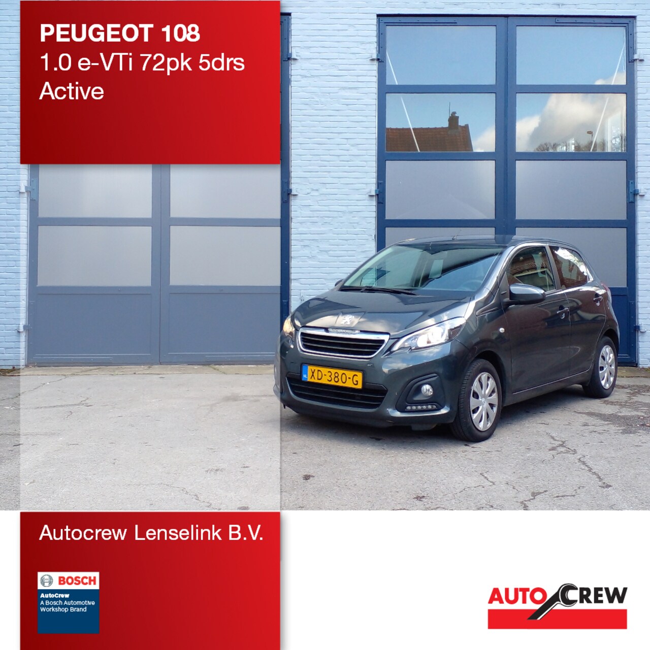 Peugeot 108 - 1.0 e-VTi 72pk 5drs Active | Orgineel NL | - AutoWereld.nl