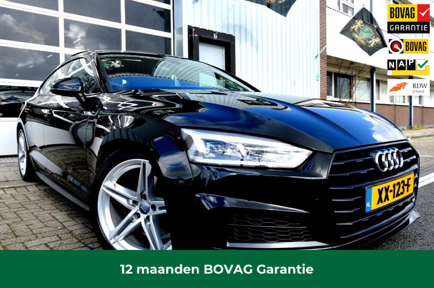 Audi A5 Sportback - 35 TFSI 2x S-Line PDC/LED/LMV18/NAVI/PANO. - AutoWereld.nl