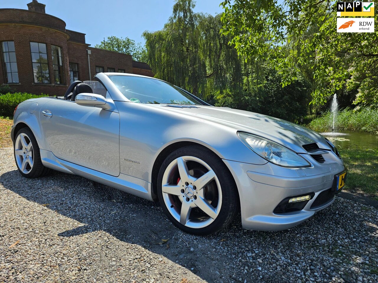 Mercedes-Benz SLK-klasse - 200 K. AMG automaat/LEER - AutoWereld.nl